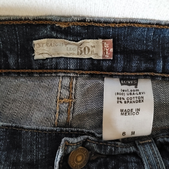 2 pairs Levi's 505 Straight Leg Jeans bundle, size - Picture 4 of 9